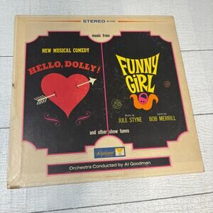 Vintage 1964 Music From Hello Dolly Funny Girl And Other Show Tunes Vinyl Album